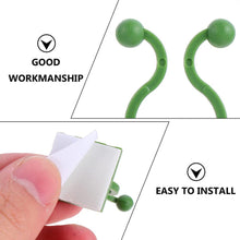 Plant Climbing Wall Fixture Clip Self-Adhesive Hook (40 Pcs Set / With plastic box)