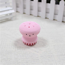 Cute Octopus Shape Silicone Face Scrubber Massager (1 Pc)